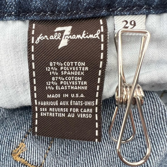 7 For All Mankind A Pocket Flare Leg Jeans Size 29 Women’s - Picture 4 of 5